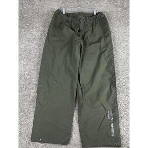 Helly Hansen Workwear Rain Pants Mens 3XL Green PVC Waterproof EN 343 Overpants